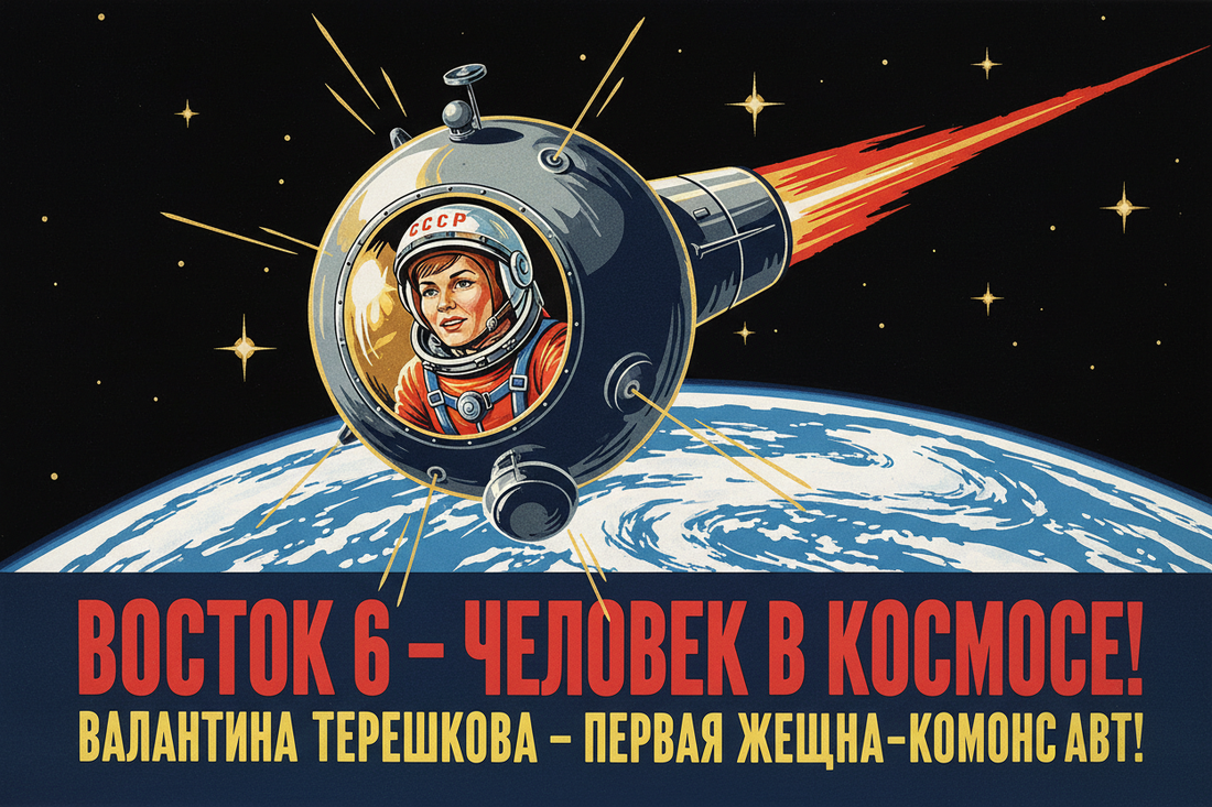 June 16, 1963: Valentina Tereshkova Becomes the First Woman in Space — Aviation Breaks Every Barrier