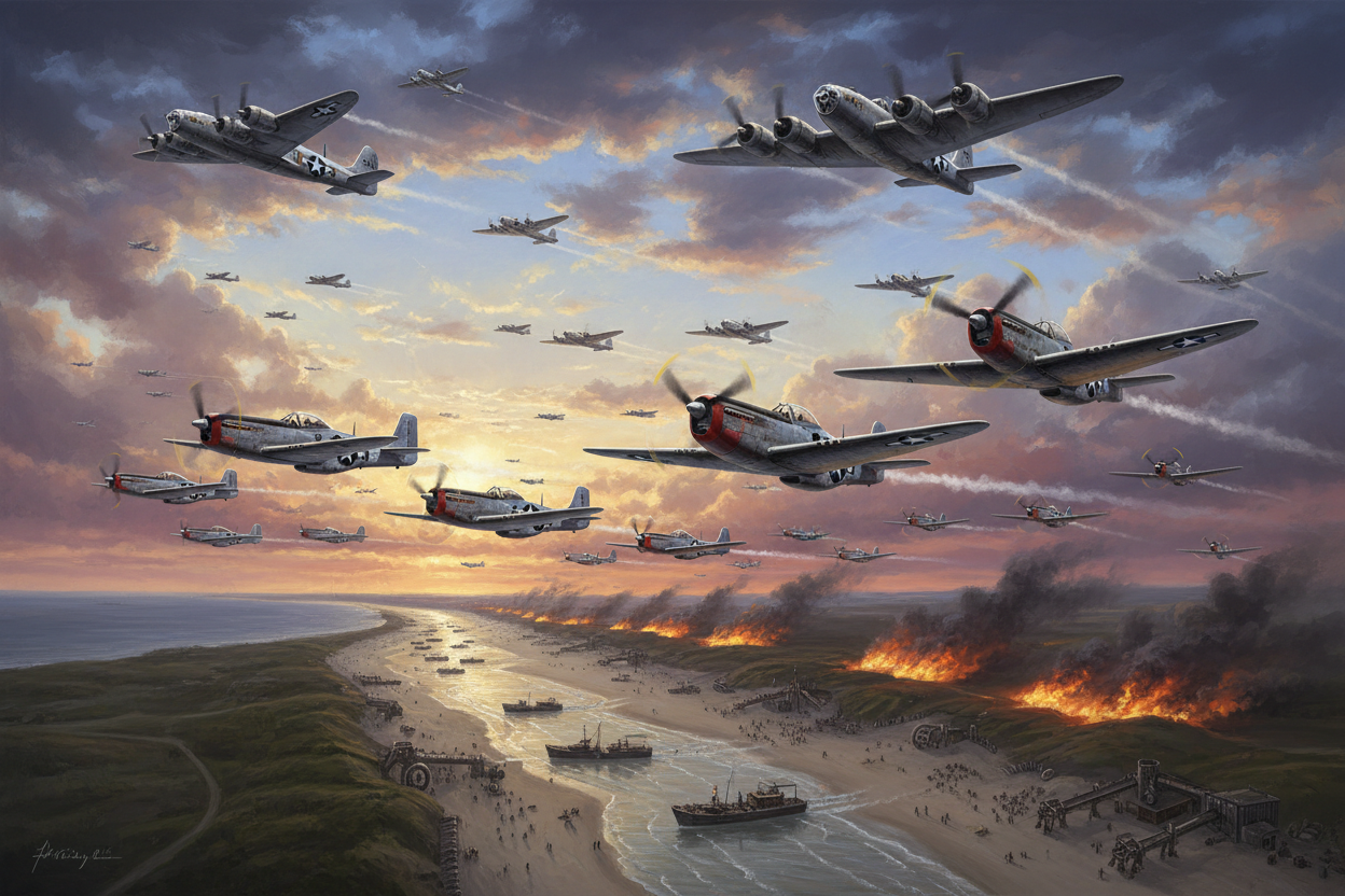 June 6, 1944: D-Day — The Greatest Aerial Operation in History