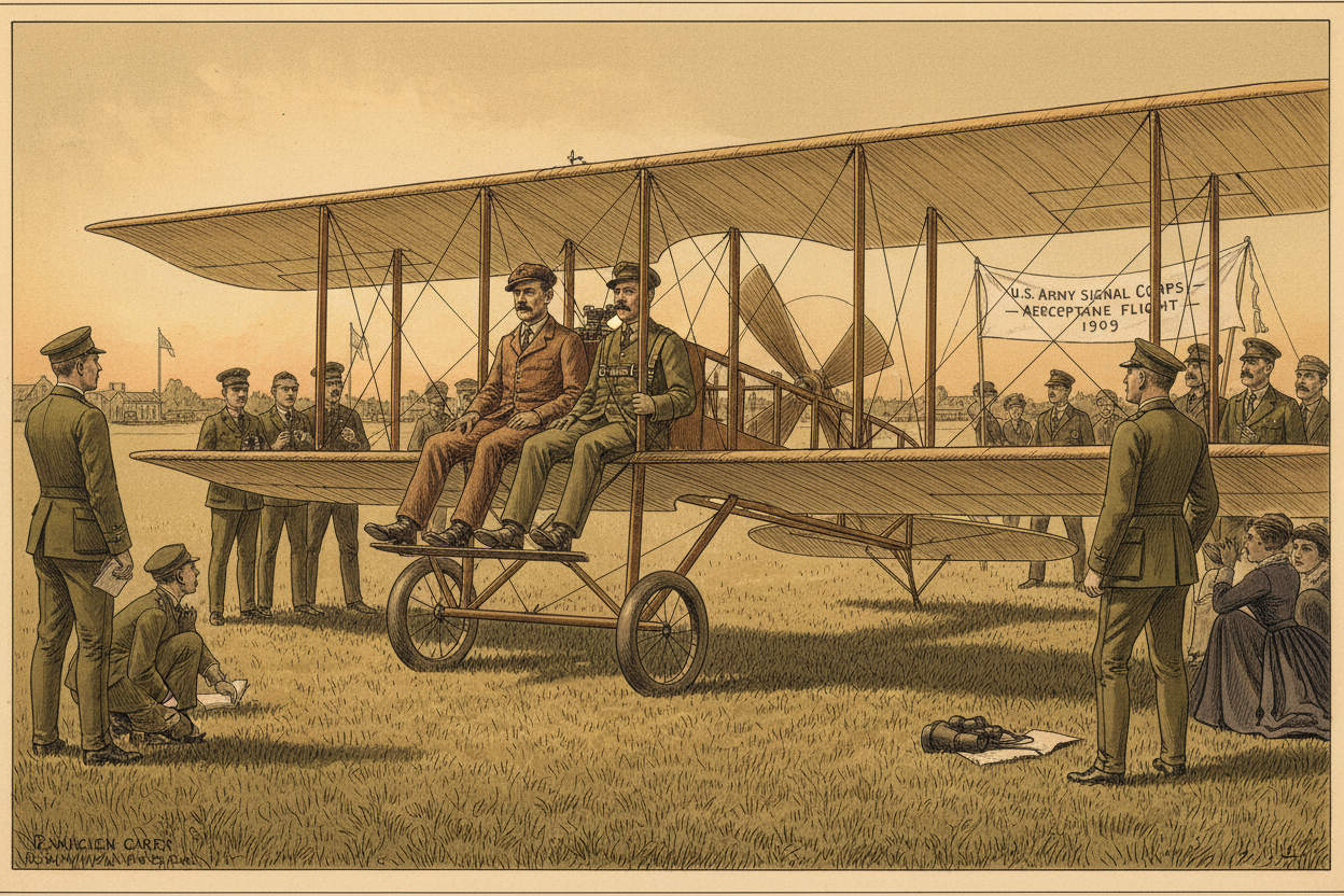 June 9, 1909: The U.S. Army Buys Its First Airplane — When Military Aviation Was Born
