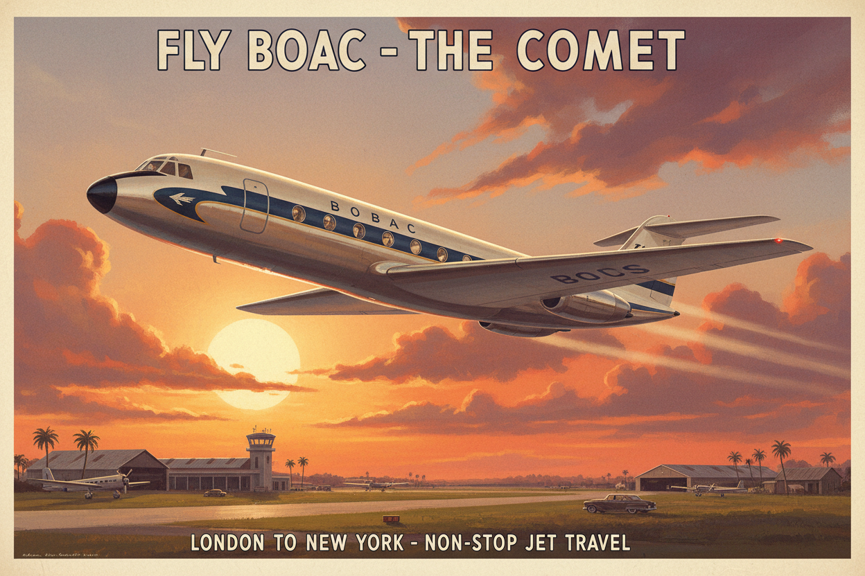 May 2, 1952: The Jet Age Begins — BOAC Launches the World's First Commercial Jet Service