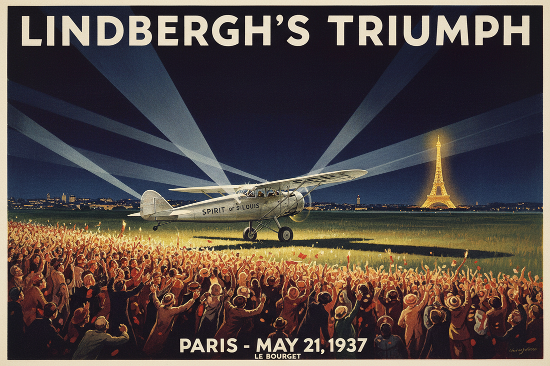May 21, 1927: Lindbergh Lands in Paris — And Changes the World