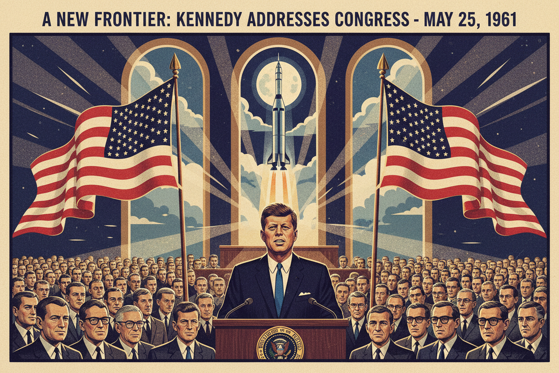 May 25, 1961: JFK's Moon Speech — 'We Choose to Go to the Moon'
