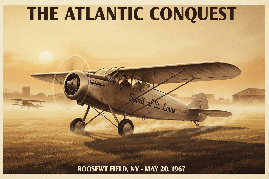 May 4, 1927: Charles Lindbergh Prepares for the Atlantic — The Flight That Changed Everything