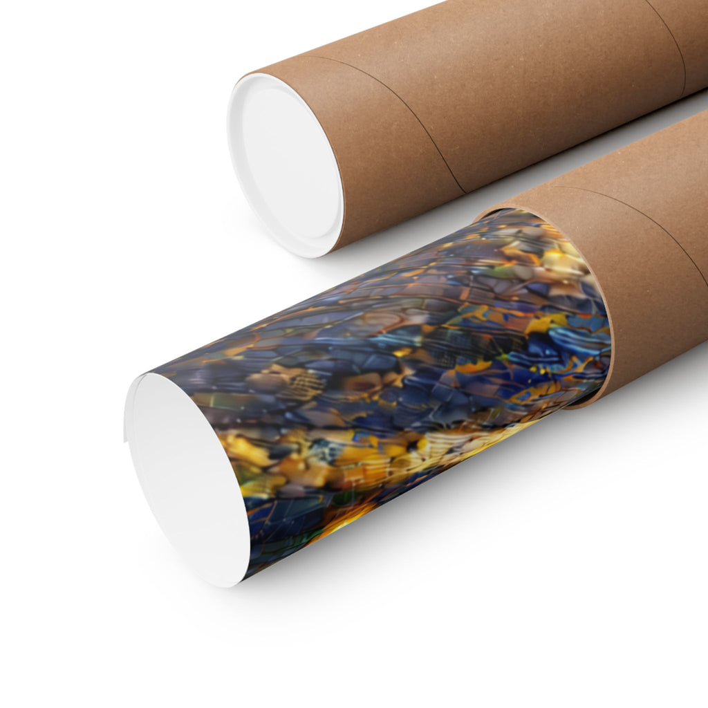 Gulfstream Starry Night Matte Poster