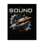 Sound Barrier Jet Poster — Vintage Chuck Yeager Breakthrough Art (Matte Vertical Poster)