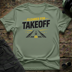 Cleared for Take-Off 2 - Cleared4Tees premium aviation apparel