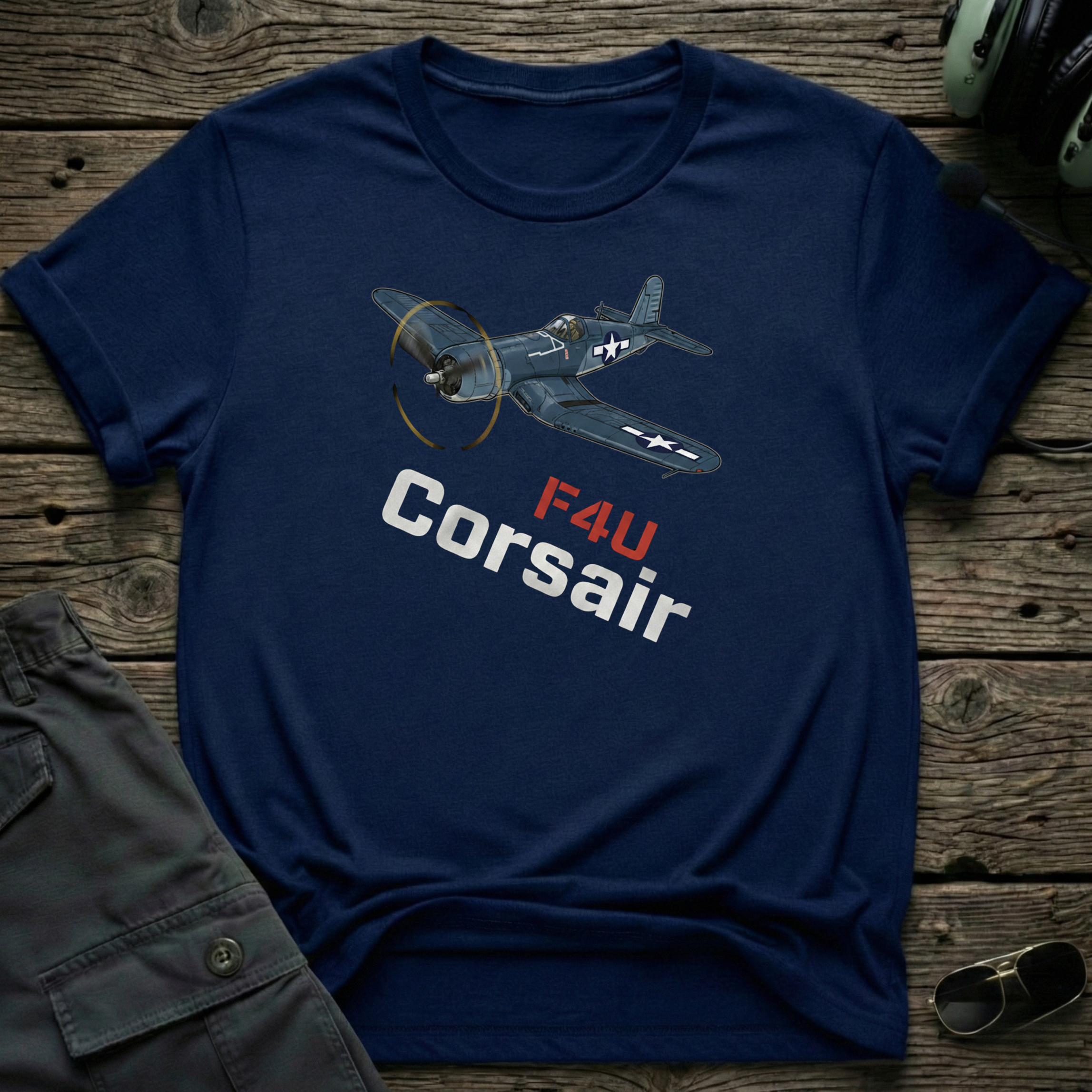 F4U T-shirt — aviation t-shirt