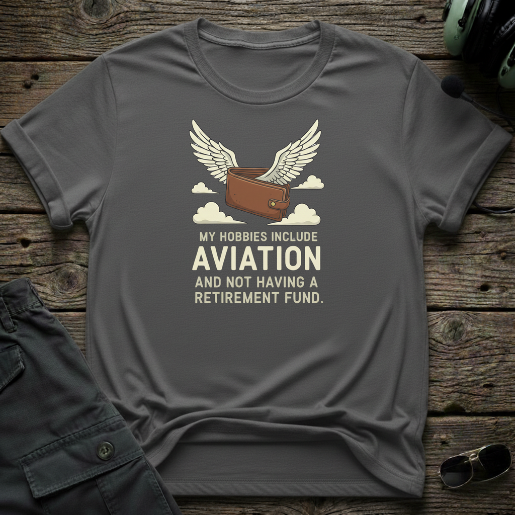 Hobbies Include unisex t-shirt - perfect gift for aviation lovers