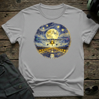 Cleared4Tees Cessna Night Flight shirt - Gildan 64000 100% ring-spun cotton