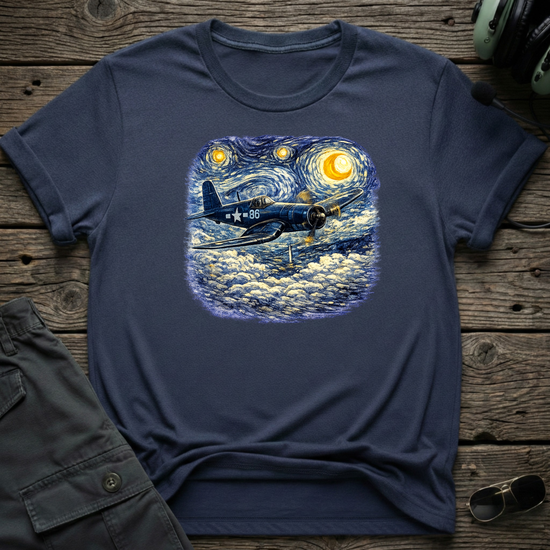 CorsairStarry Night — aviation apparel