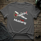 P-51 Mustang T-shirt — aviation t-shirt