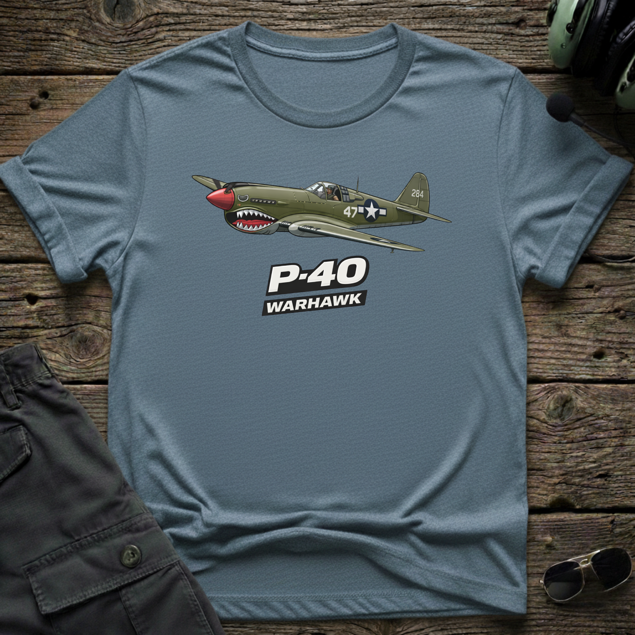 Flying Tiger T-shirt — aviation t-shirt