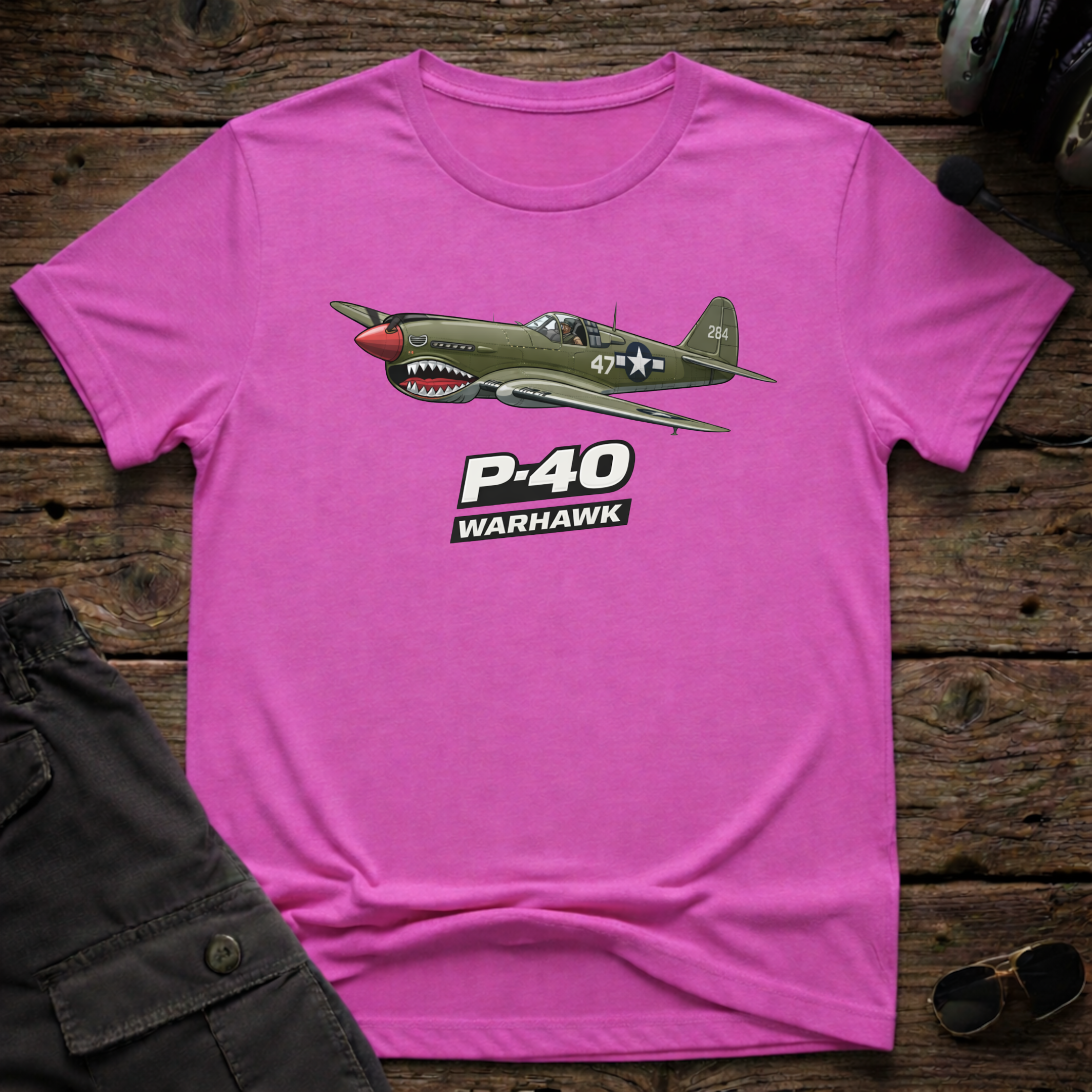 Flying Tiger T-shirt — aviation apparel
