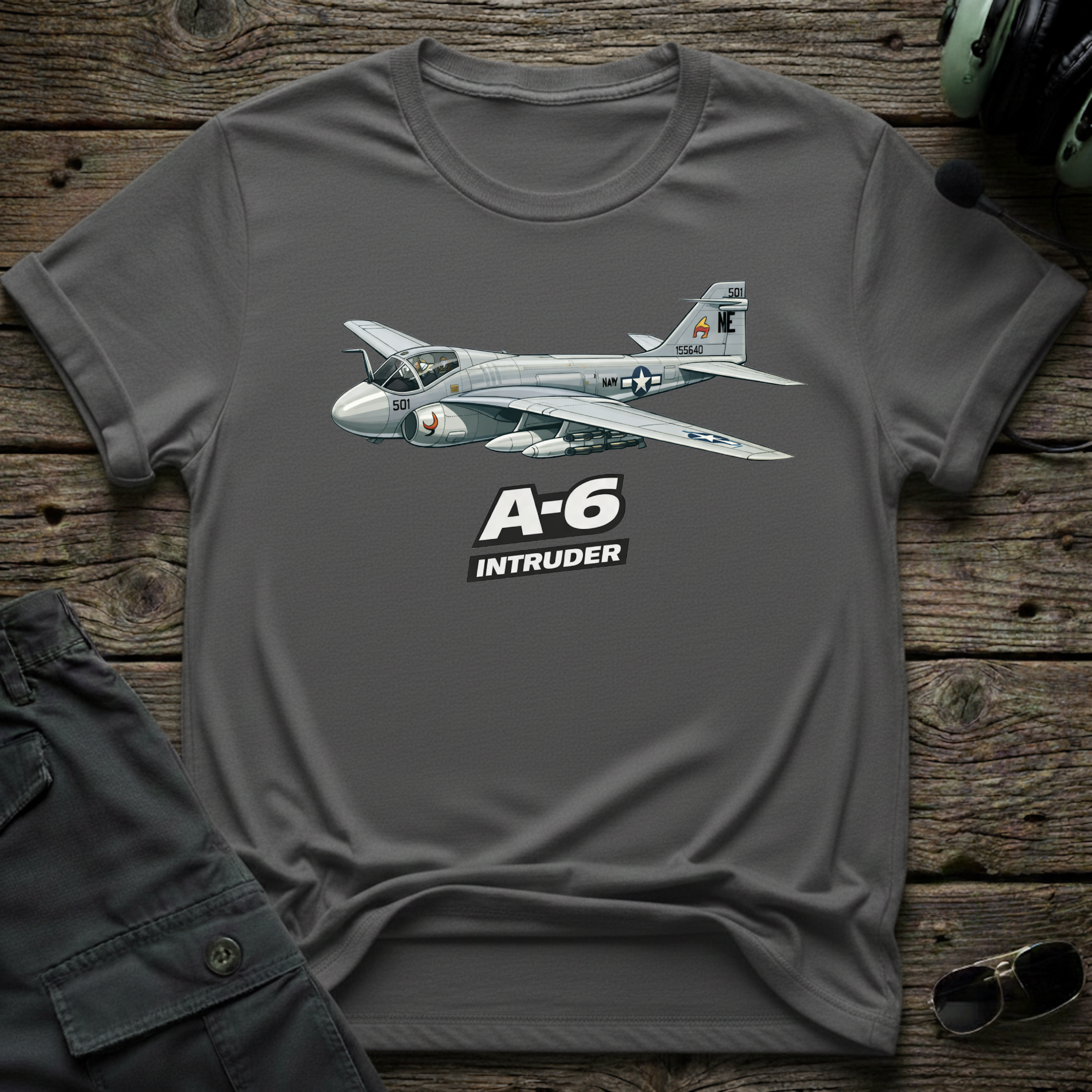 A6 Intruder unisex t-shirt - perfect gift for aviation lovers