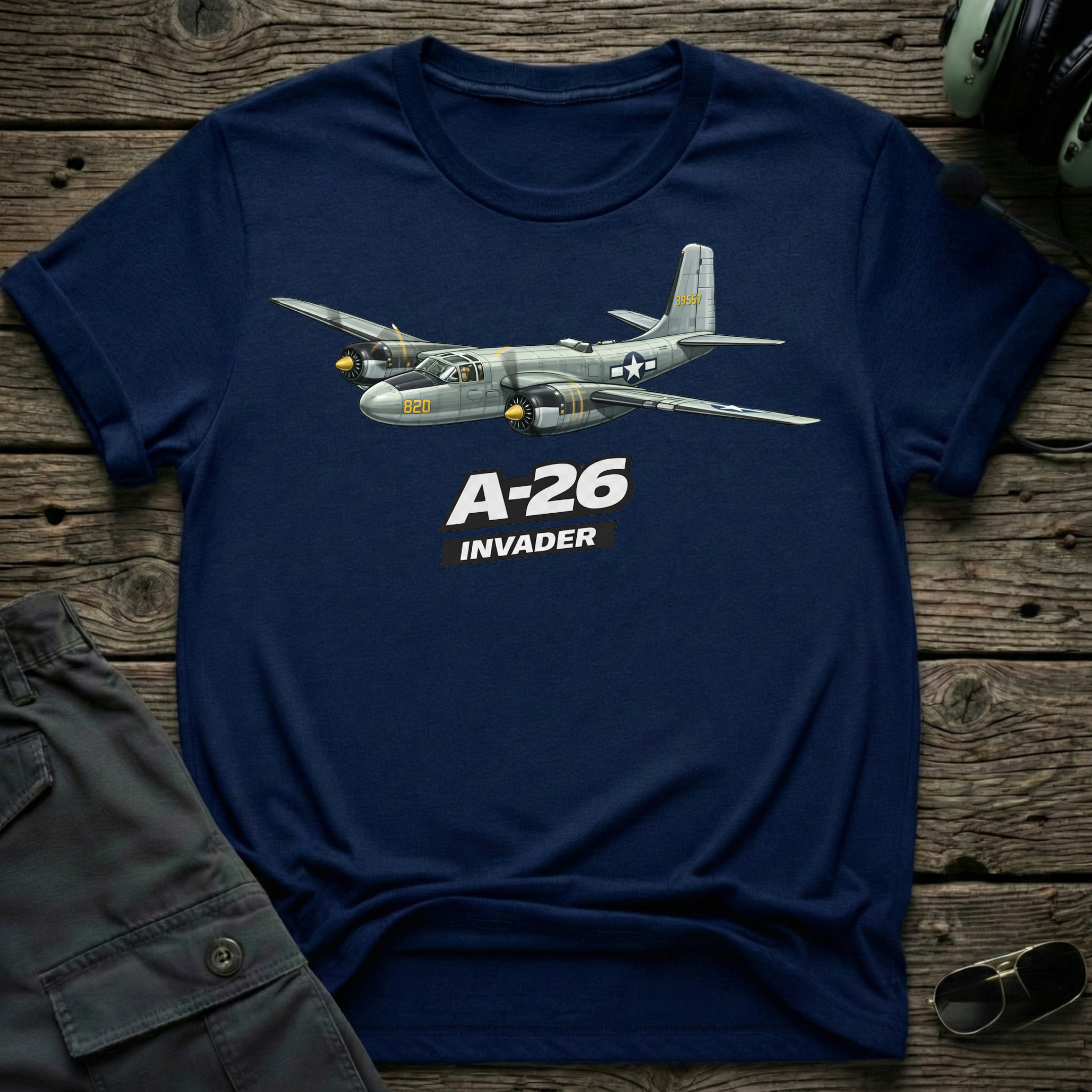 A-26 Invader T-shirt — aviation apparel