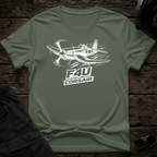 F4U Corsair Line Art T-shirt — aviation t-shirt