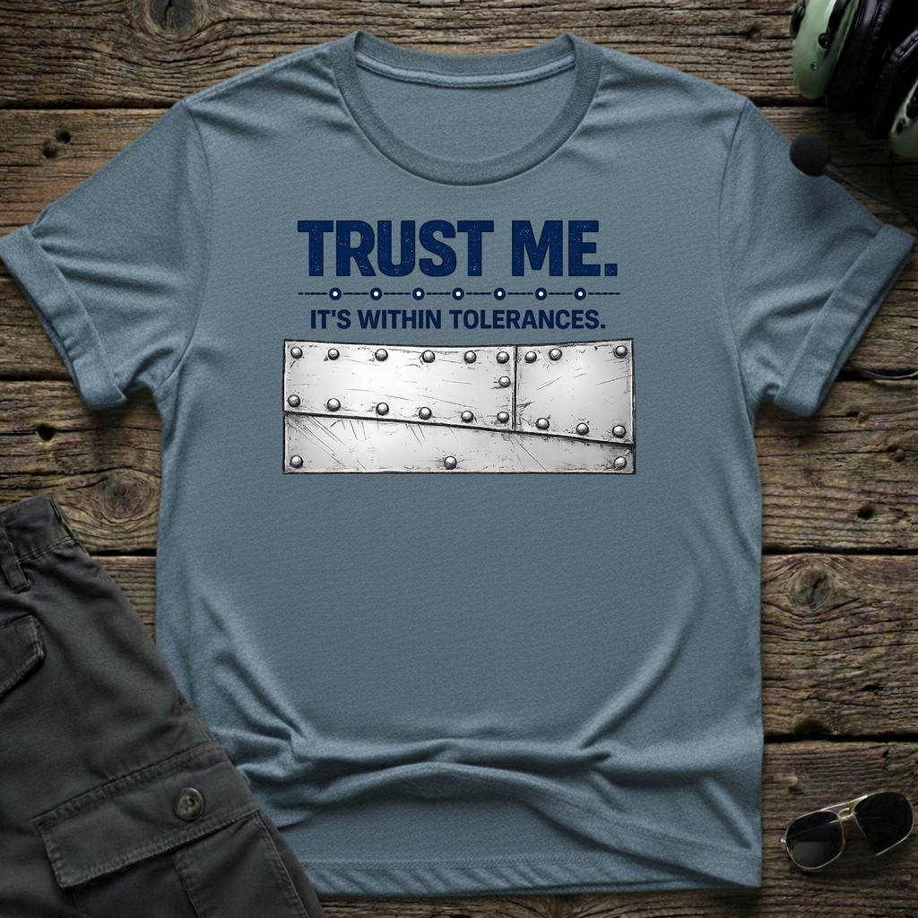 Trust Me T-shirt — aviation apparel