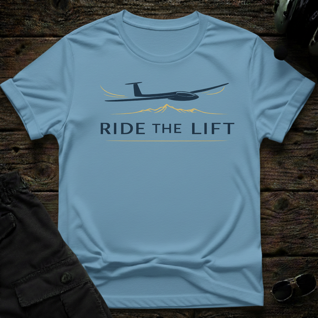 Ride The Lift T-shirt — aviation apparel