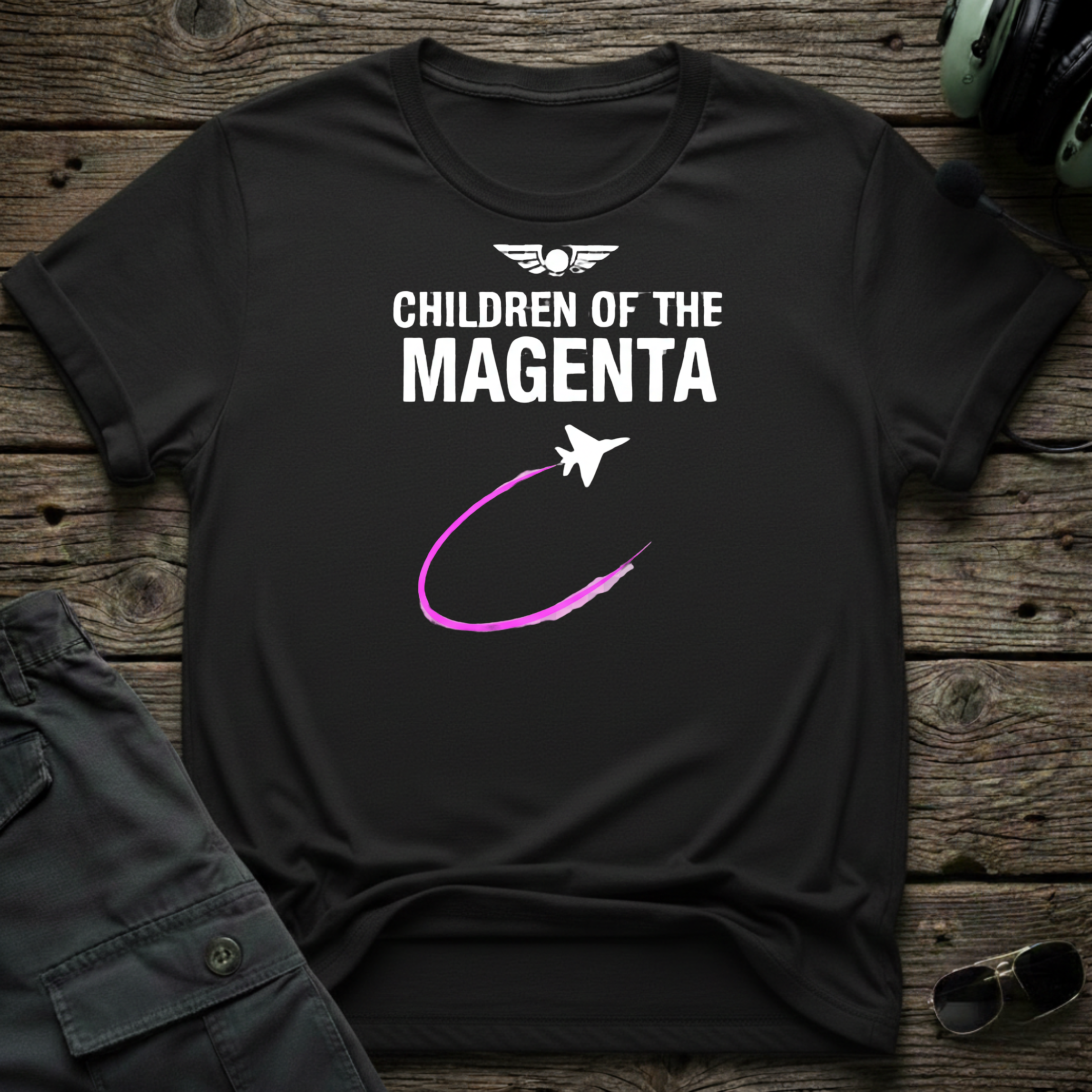 Children of The Magenta unisex t-shirt - perfect gift for aviation lovers