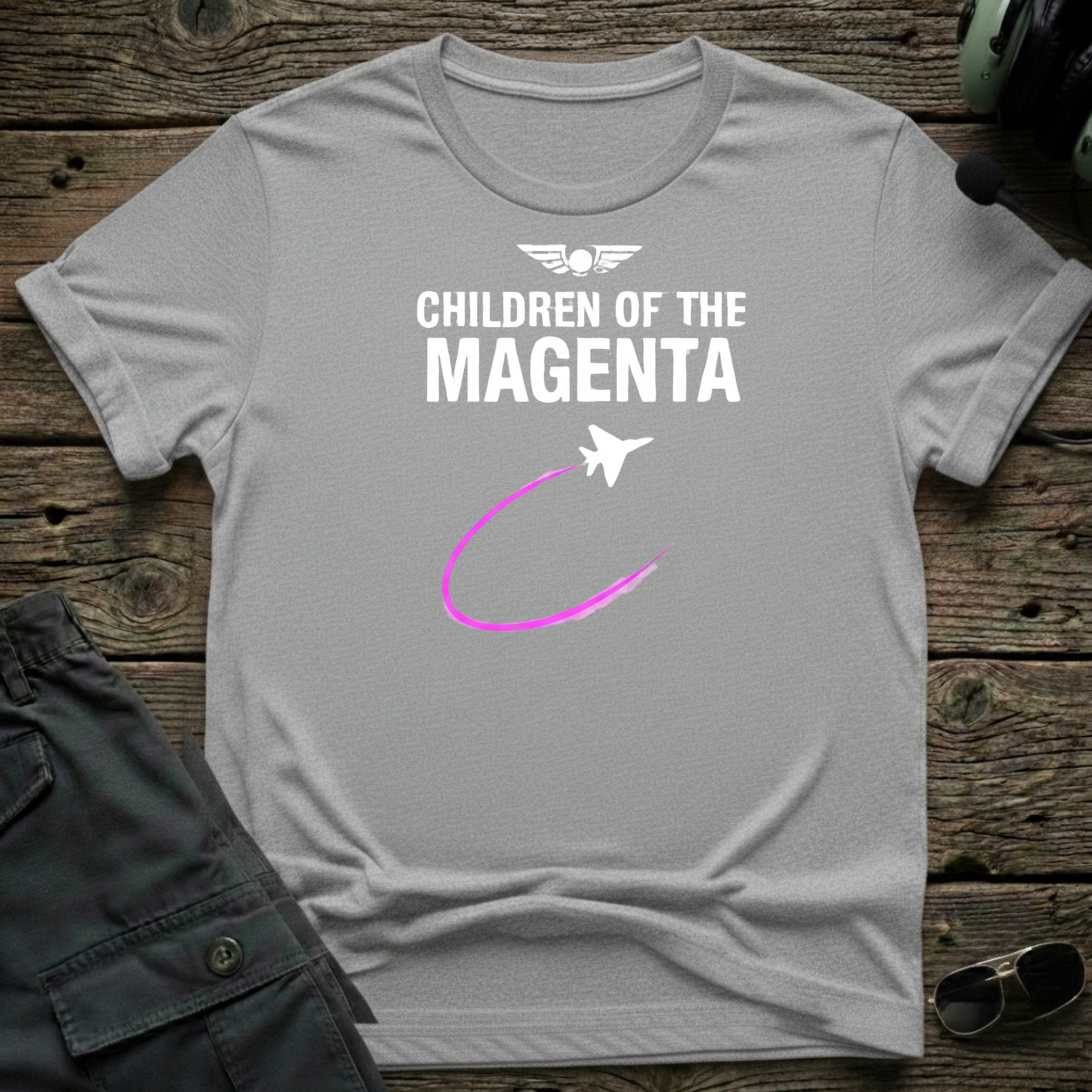 Children of The Magenta - Cleared4Tees premium aviation apparel