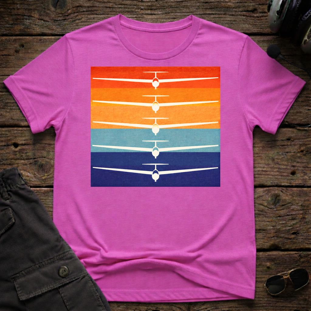 Sunset Glide T-shirt — aviation apparel