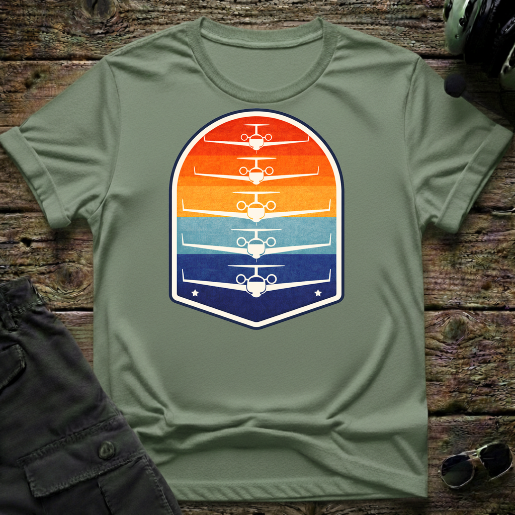 Bizjet Sunset T-shirt