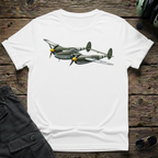 Lightning Strikes Twice unisex t-shirt - perfect gift for aviation lovers