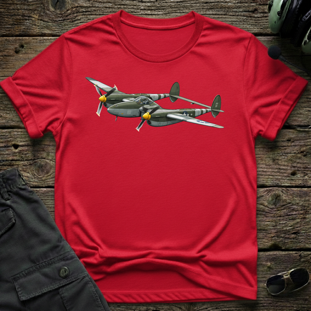 Lightning Strikes Twice T-shirt — aviation apparel