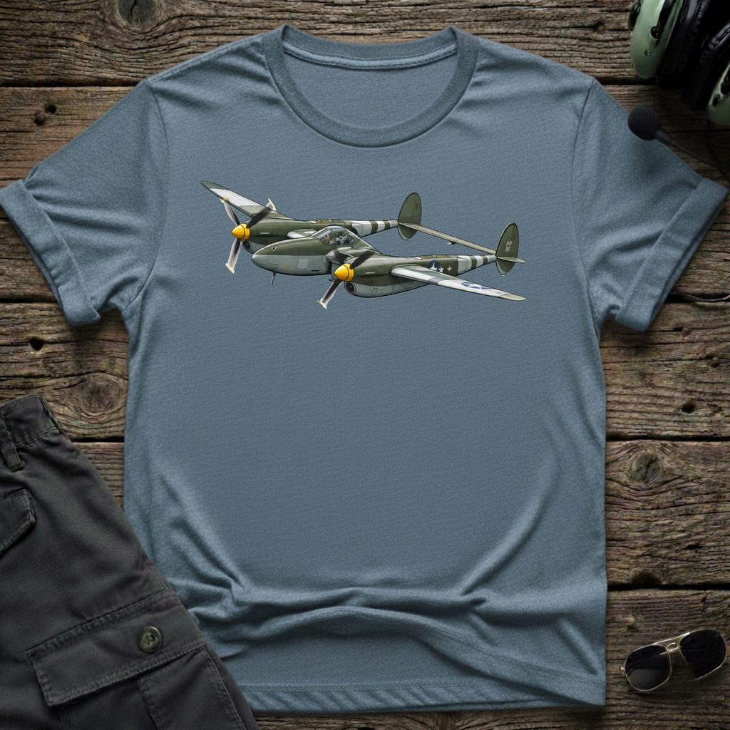 Lightning Strikes Twice T-shirt — aviation apparel