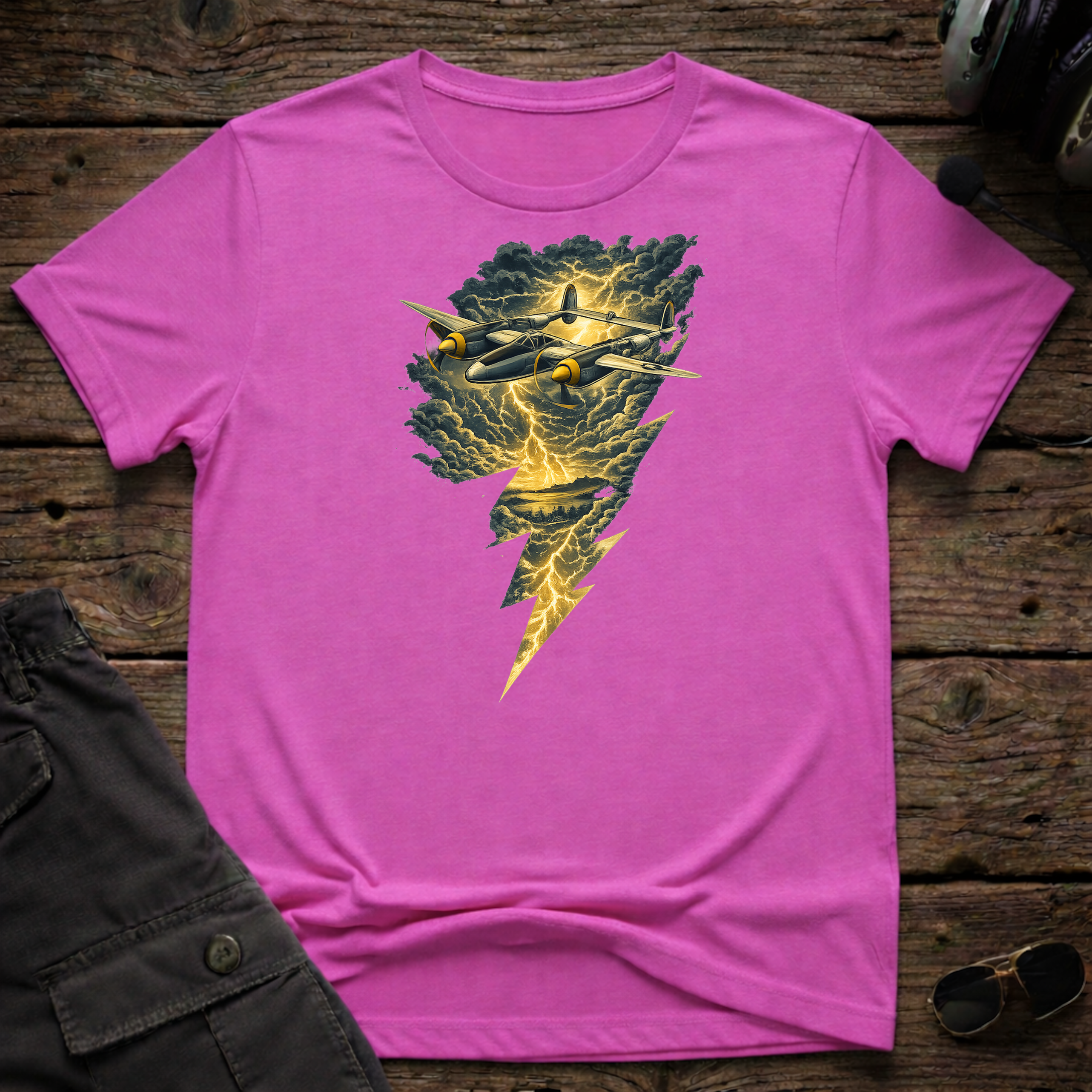 Lightning Bolt T-shirt — aviation apparel