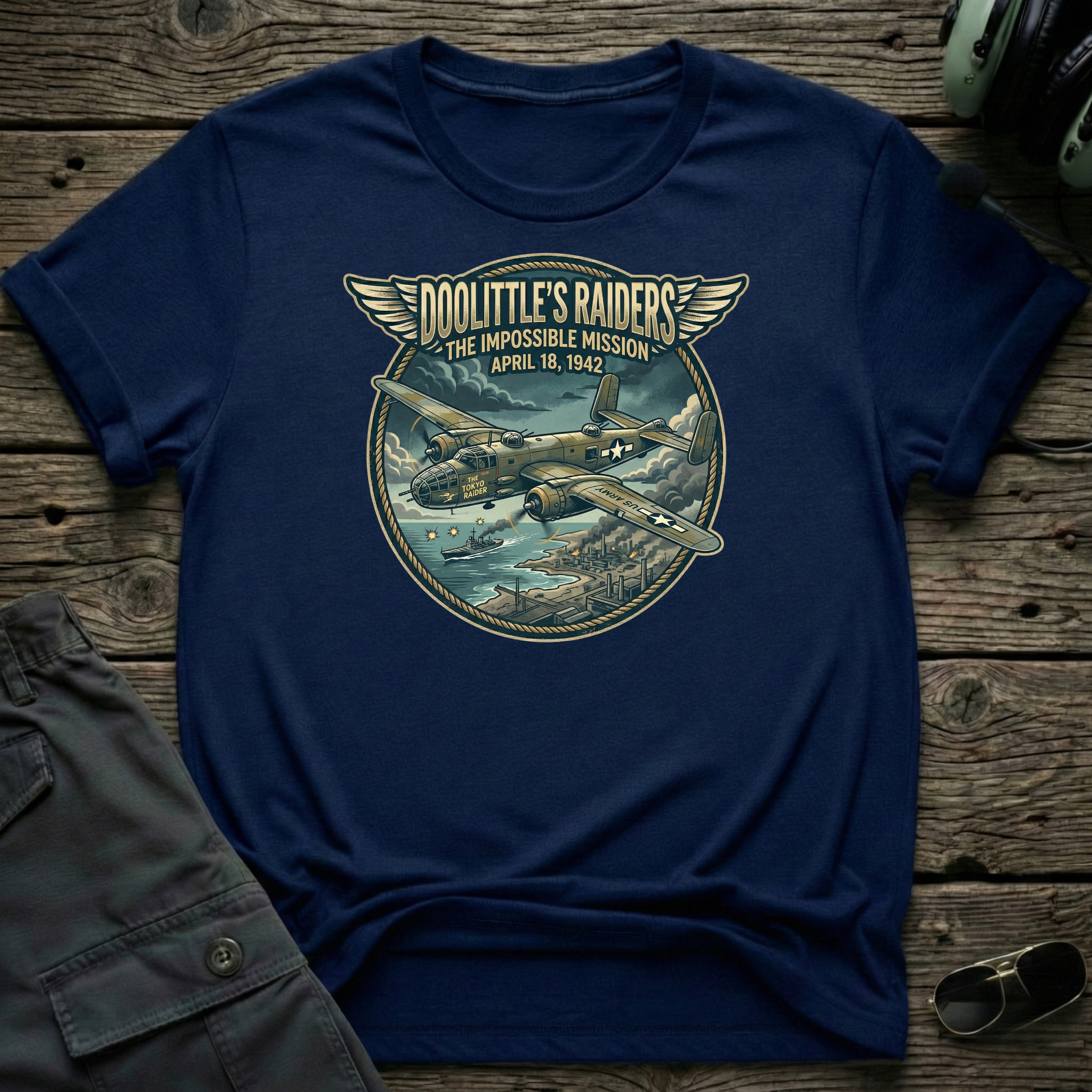 Doolittle's Raiders T-shirt — aviation t-shirt