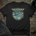 BlackSheep Squadron T-shirt - WWII aviation tee honoring VMF-214 and Pappy Boyington