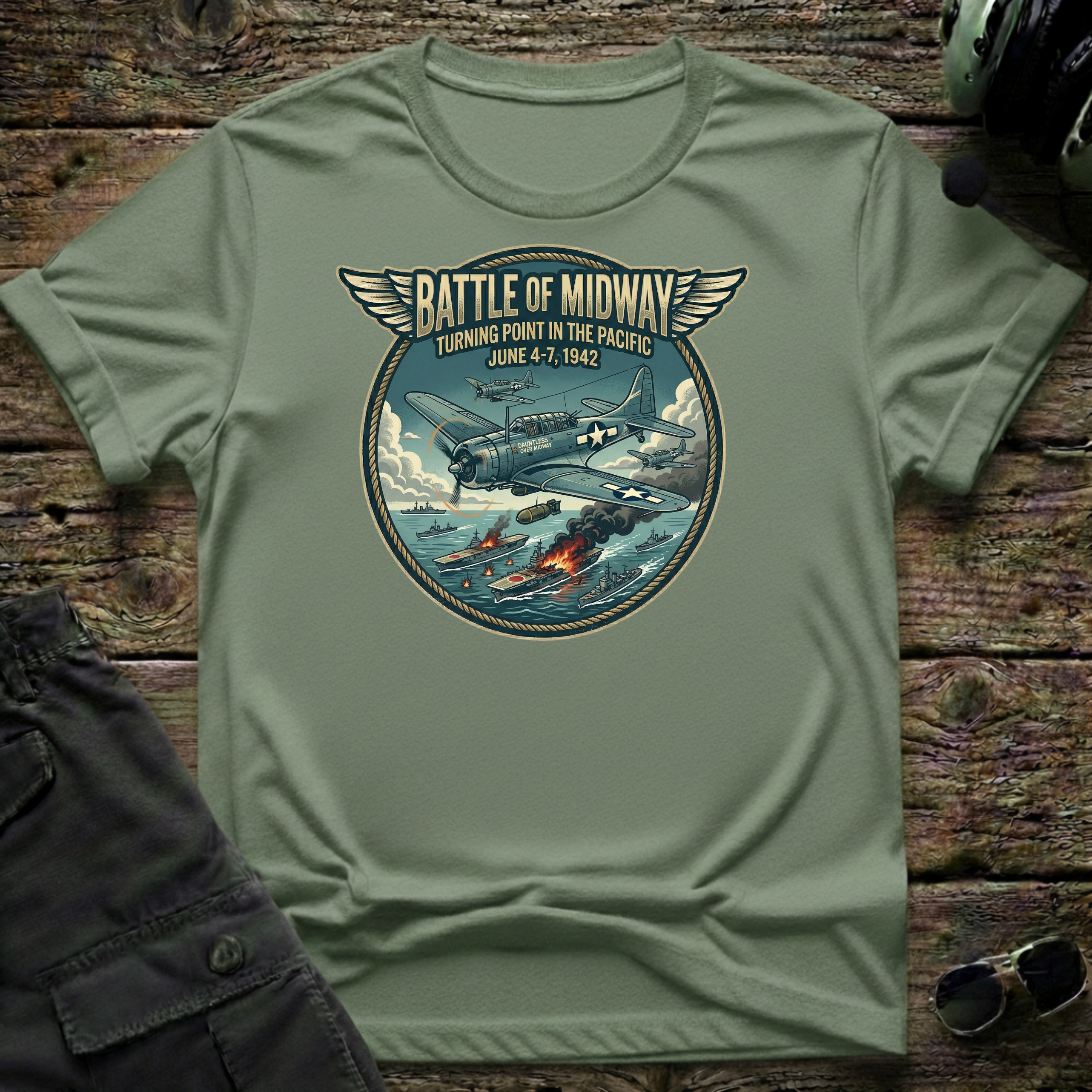 Battle of Midway T-shirt
