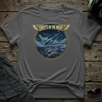 Ghosts in The Night front view - premium aviation tee for pilots