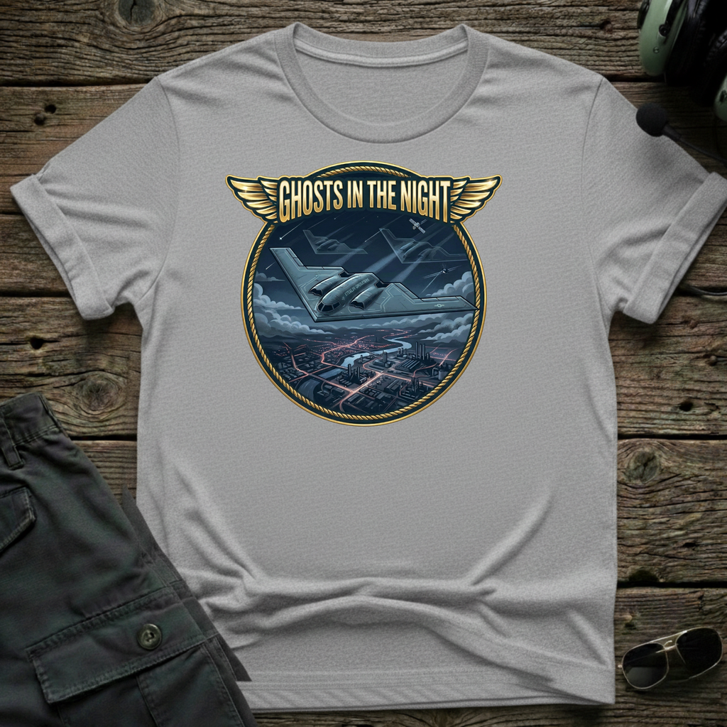 Ghosts in The Night T-shirt — aviation apparel