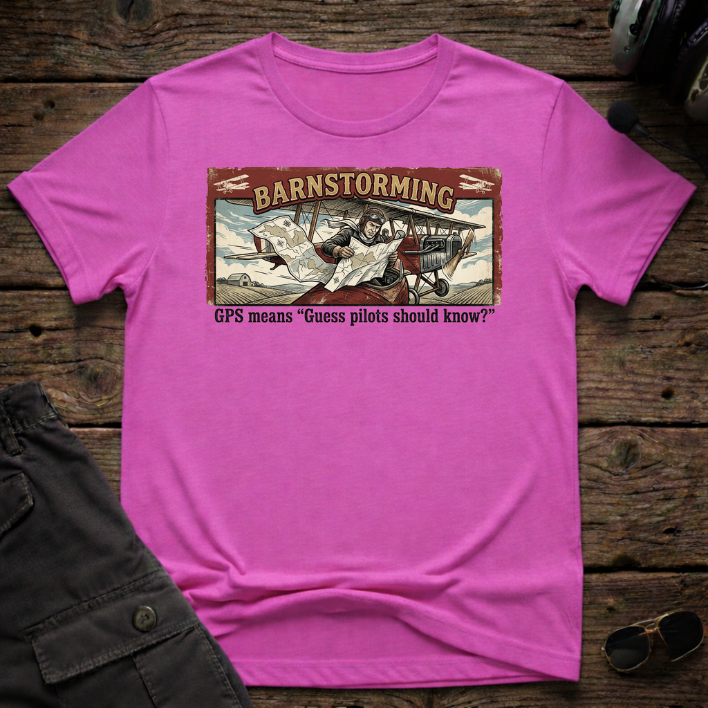 Barnstorming T-shirt — aviation apparel