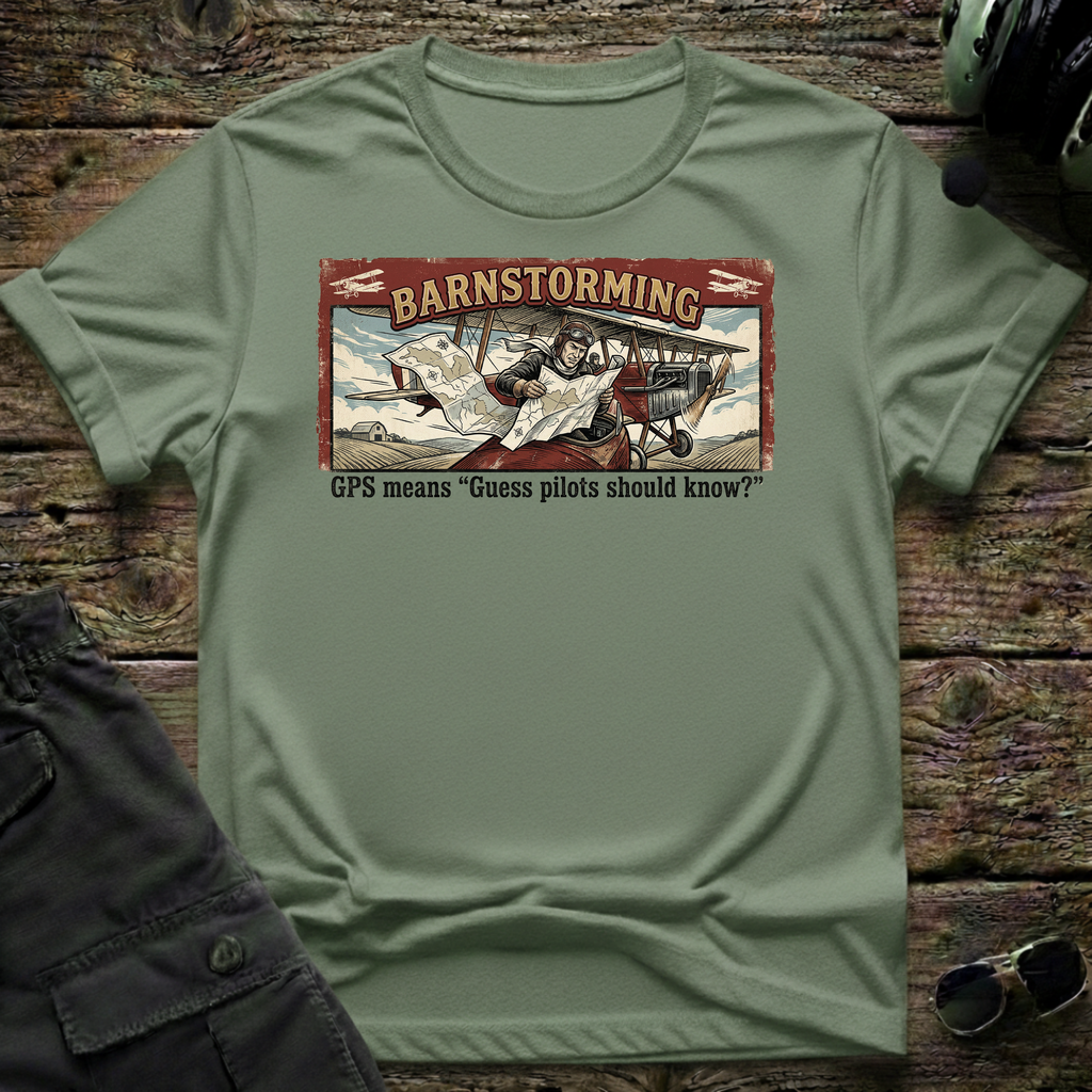Barnstorming T-shirt — aviation apparel