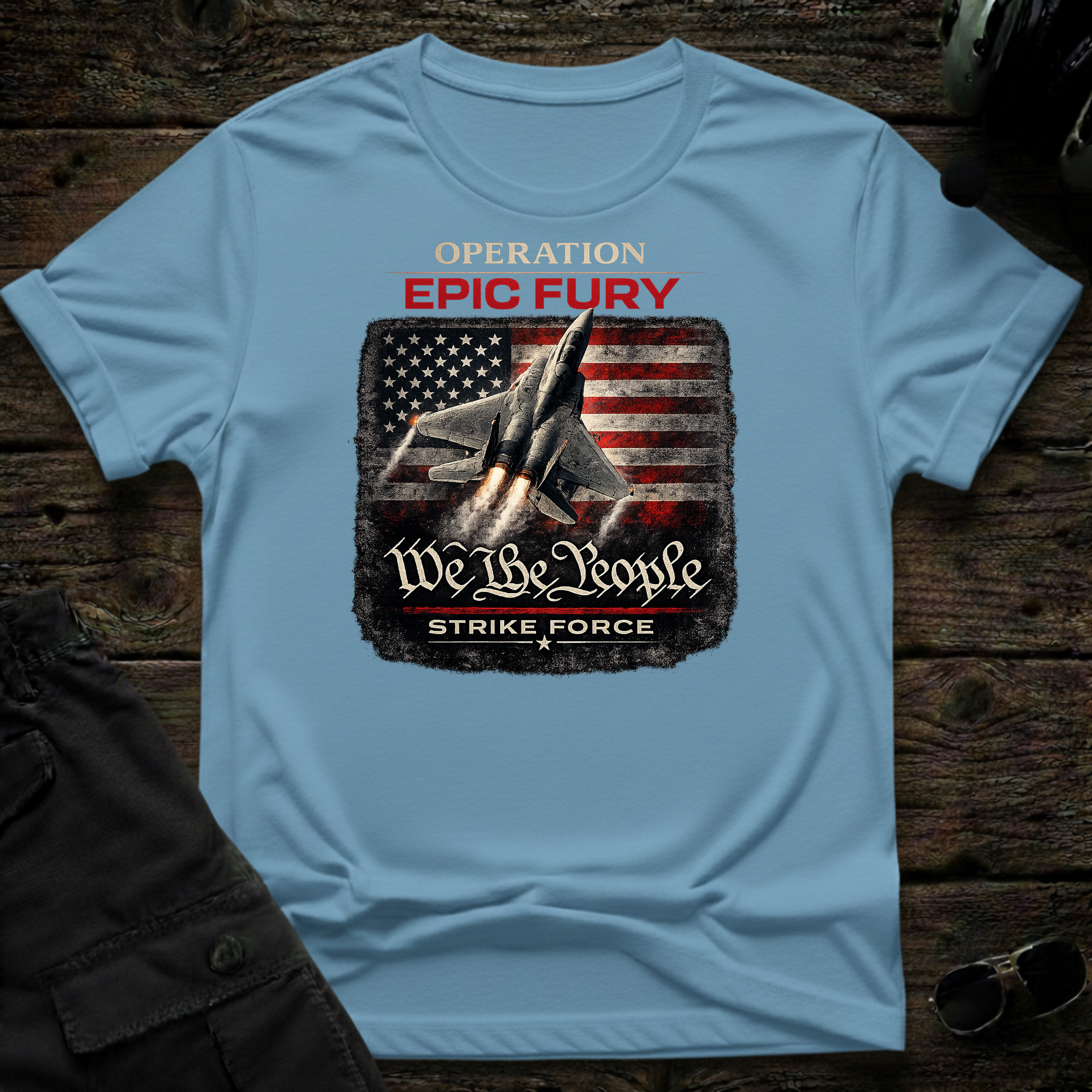 Epic Fury Strike Force T-shirt — aviation apparel