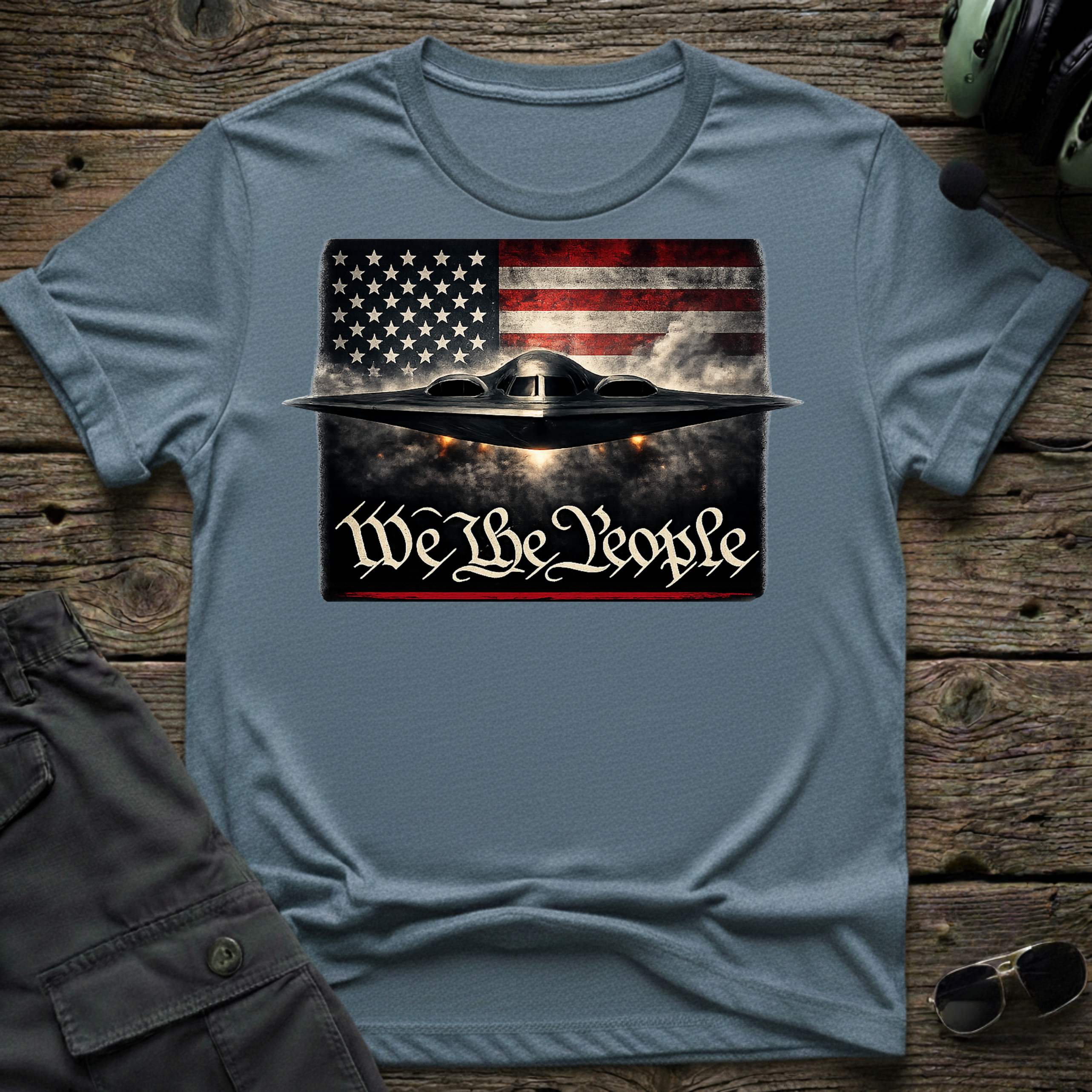 We The People T-shirt — aviation t-shirt