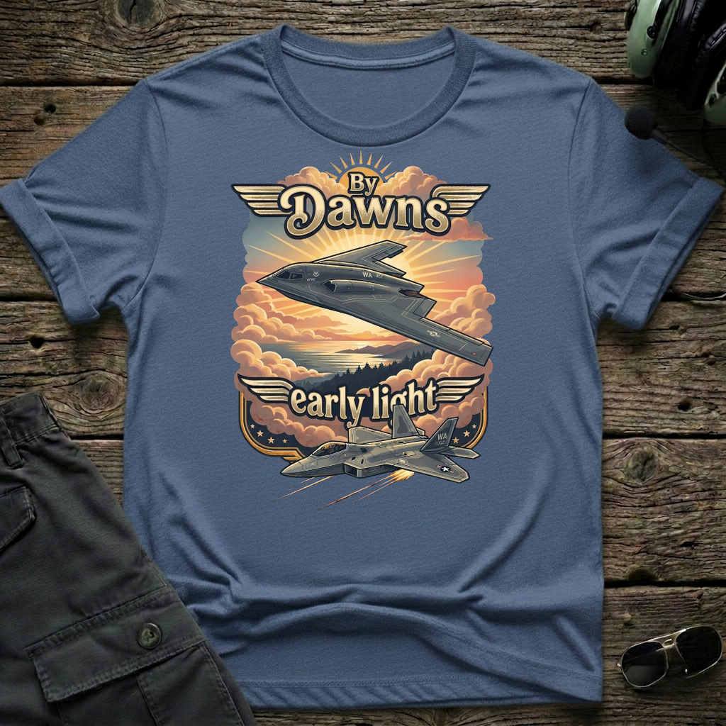 Dawns Early Light T-shirt — aviation t-shirt