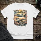 F22 Dawn unisex t-shirt - perfect gift for aviation lovers