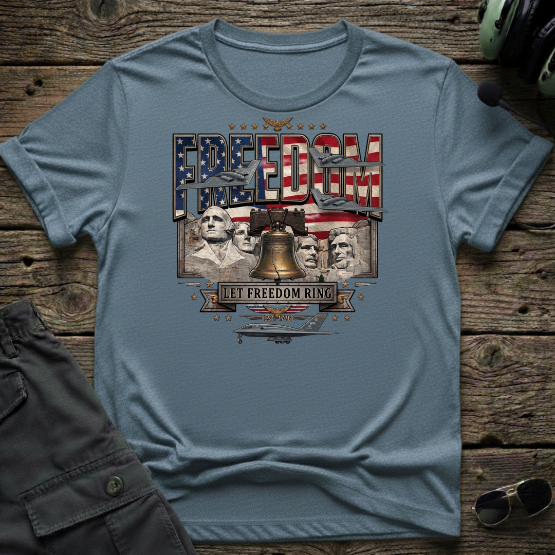 Rushmore Liberty T-shirt — aviation apparel