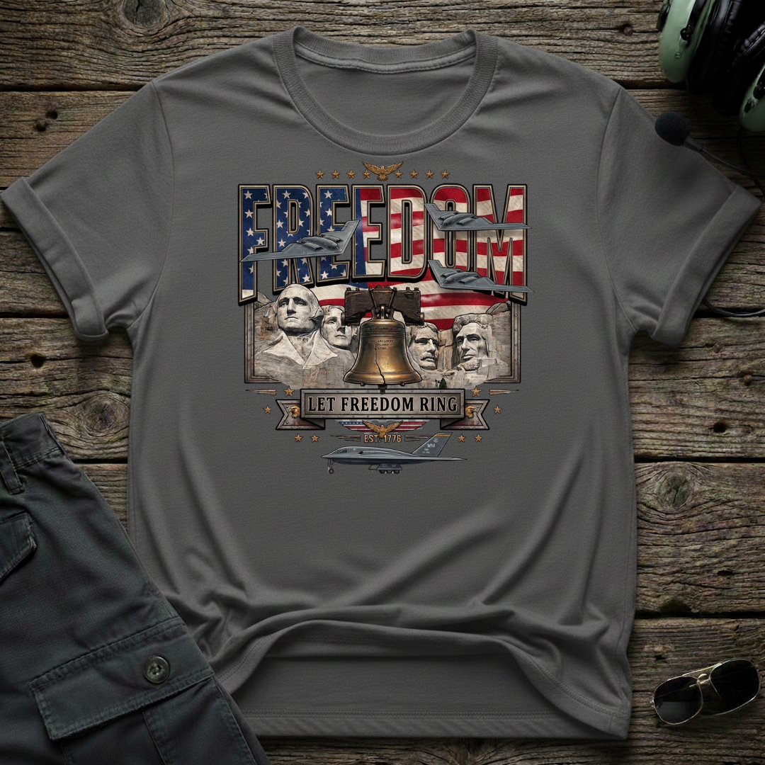 Rushmore Liberty T-shirt — aviation t-shirt