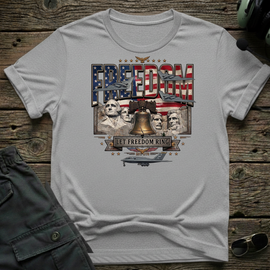 Rushmore Liberty T-shirt — aviation apparel