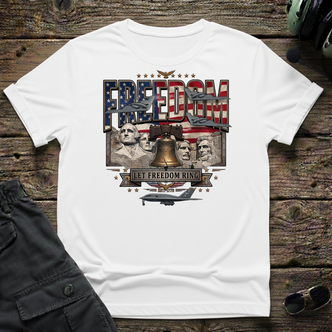 Rushmore Liberty - Cleared4Tees premium aviation apparel
