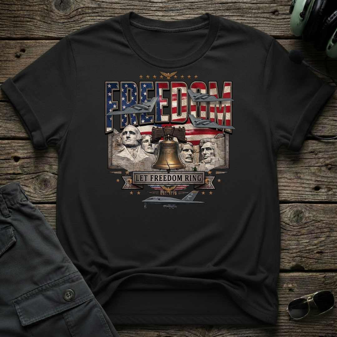 Rushmore Liberty T-shirt — aviation apparel