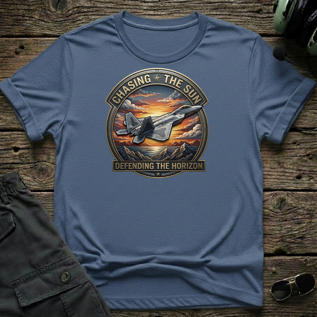 Chasing The Sun T-shirt — aviation t-shirt