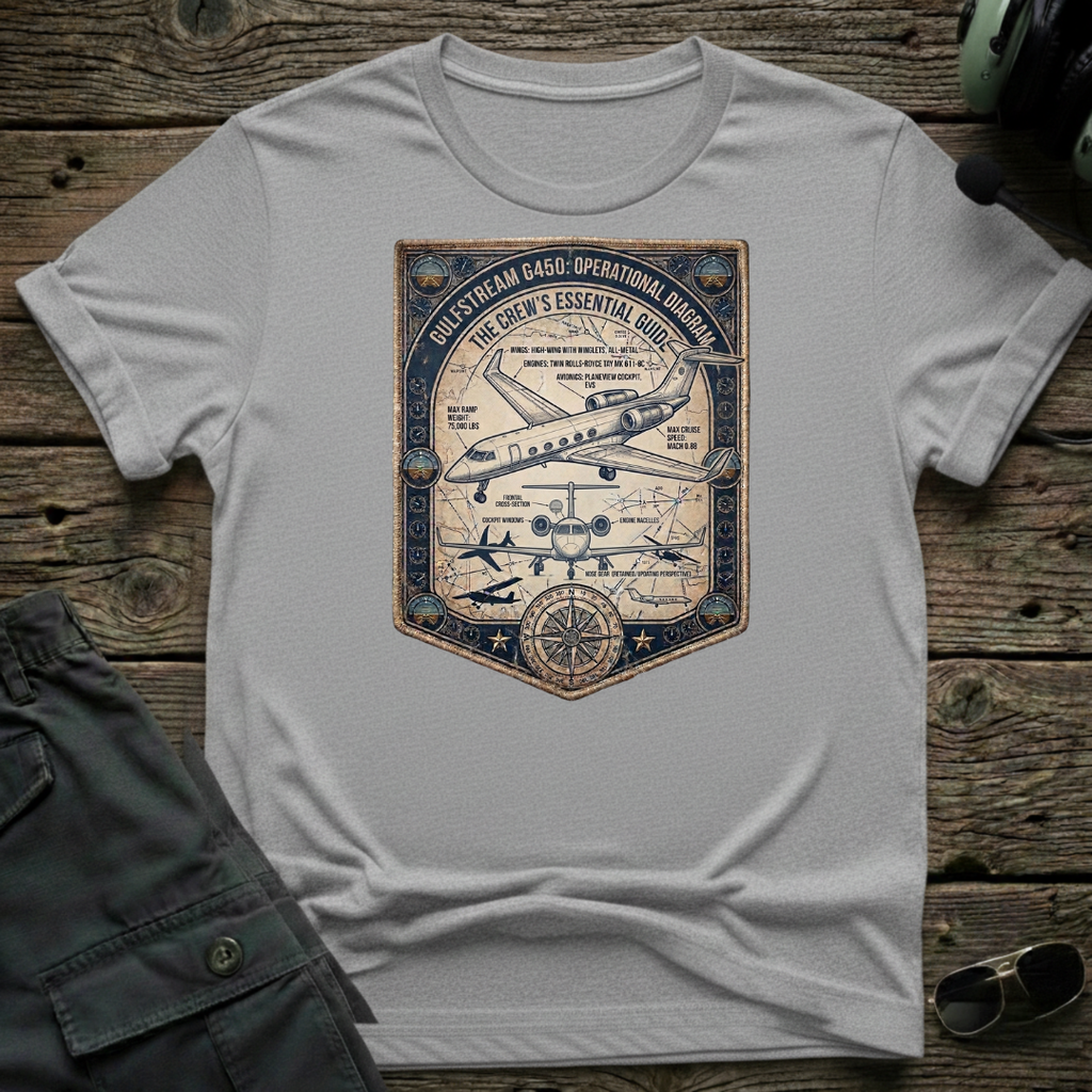 GS Diagram T-shirt — aviation apparel