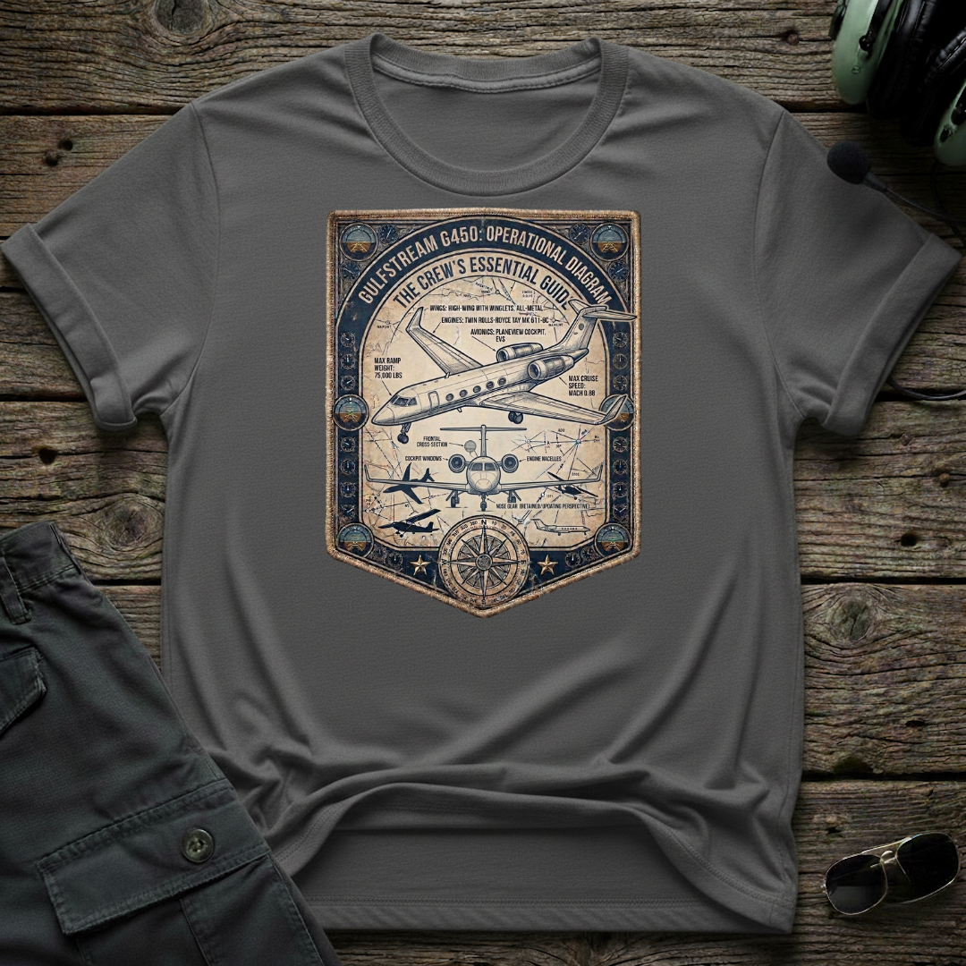 GS Diagram T-shirt — aviation t-shirt
