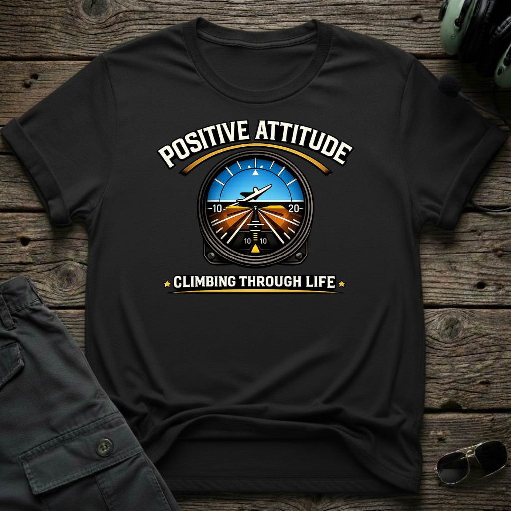 Climbing Through Life - Cleared4Tees premium aviation apparel